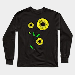 flores amarillas Long Sleeve T-Shirt